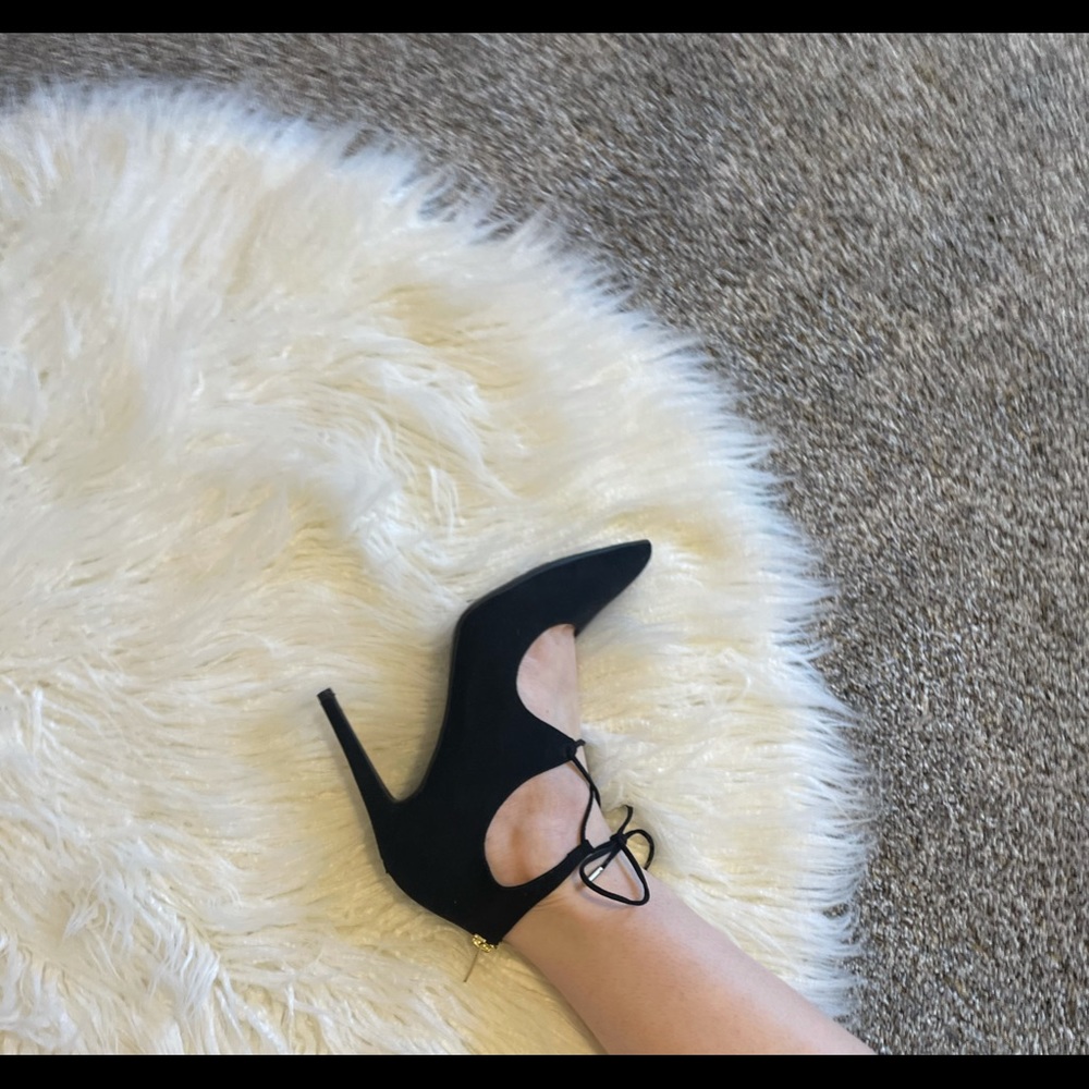 Gorgeous Mark Fisher heels.  Gold accents.
